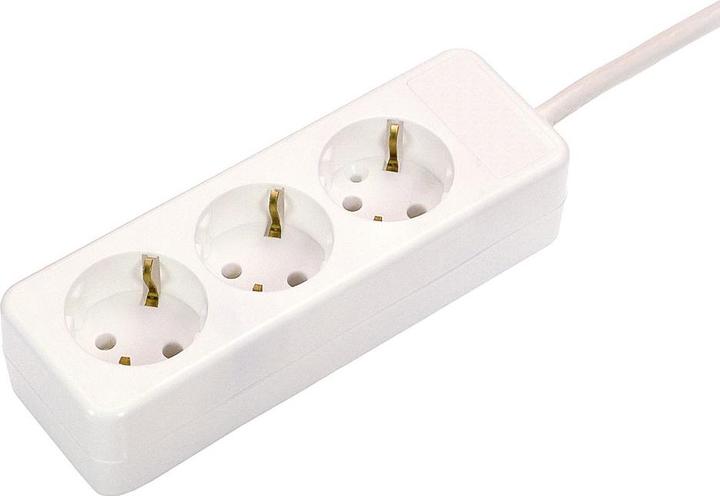 Actual product image As - Schwabe Power strip (3 x, CEE 7/3, 1.40 m)