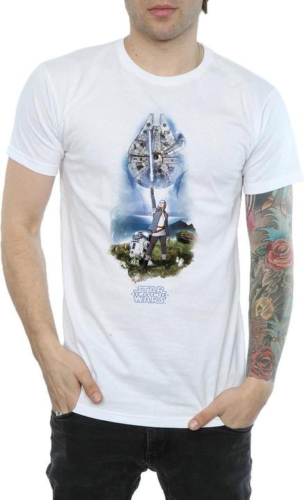 Immagine prodotto Star Wars The Last Jedi Rey Lightsaber Maglietta Uomo (3XL)