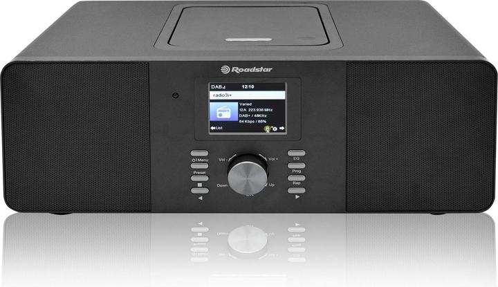 Image du produit Roadstar IR-540D+BT/BK (DAB+ DAB, VHF, DAB, Bluetooth, WiFi)