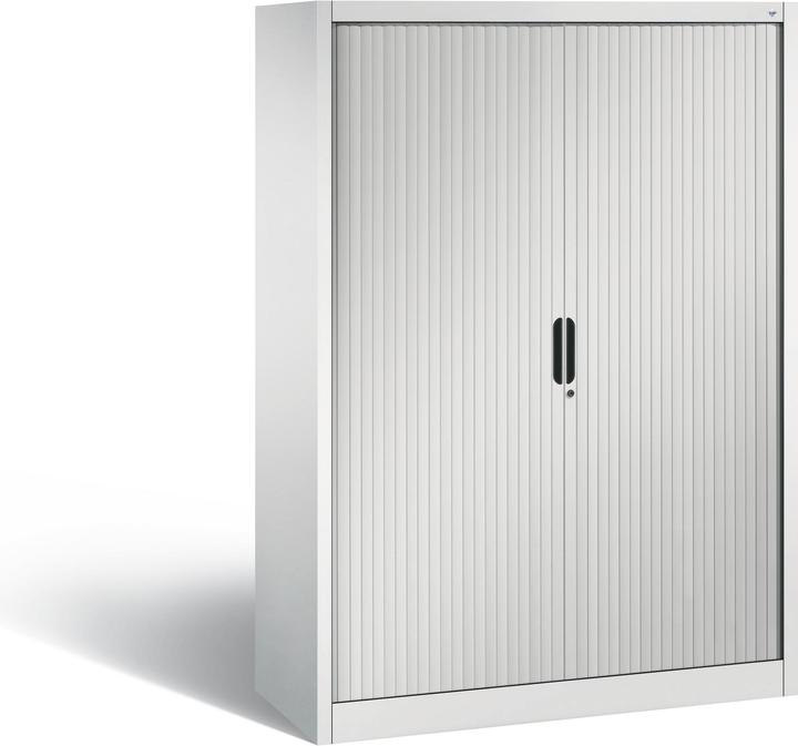 Image du produit C+P Armoire à rideau avec store horizontal (120 x 42 x 166 cm)