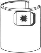 Actual product image Thomas Paper filter bag 201 (5 x)