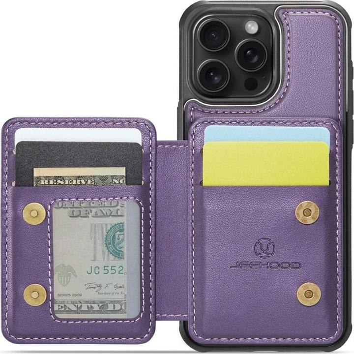 Actual product image Cover-Discount iPhone 16 Pro - 2-in-1 back cover with credit card holder (Apple iPhone 16 Pro)