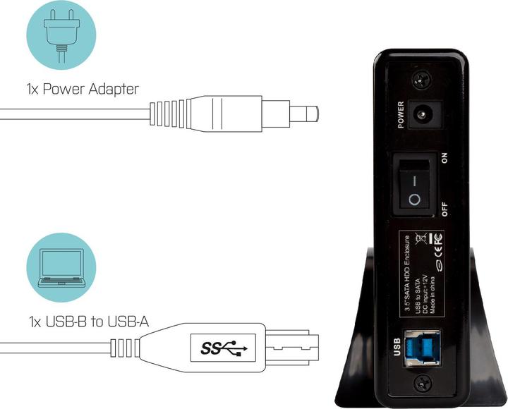 Actual product image i-tec MySafe Advance (3.5")