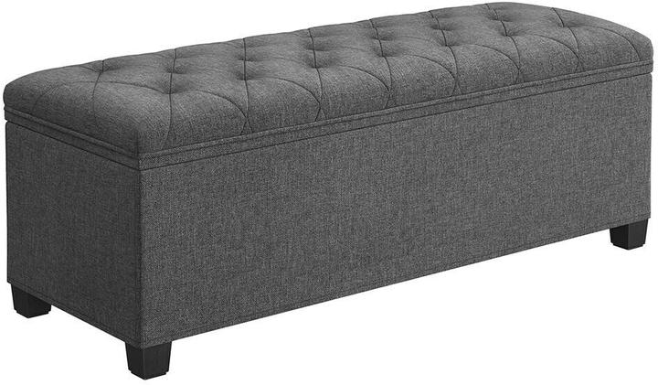 Songmics Sitztruhe Ottomane mit Stauraum 110 x 40 cm (110 cm)