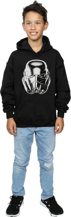 Produktbild Star Wars Stormtrooper Warp Speed Helmet Kapuzenpullover Jungen (140, 146)