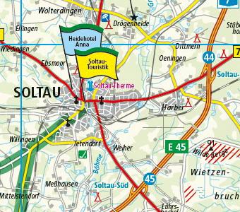 Image du produit Carte moto PublicPress Lüneburger Heide (lande de Lunebourg)