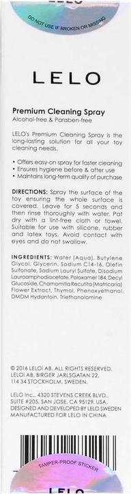 Actual product image LELO Cleaning Spray (60 ml)