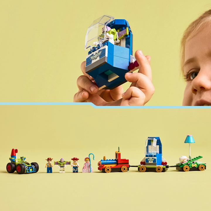 Productafbeelding LEGO Partyzug und das Auto RC aus Toy Story (43264, LEGO Disney)