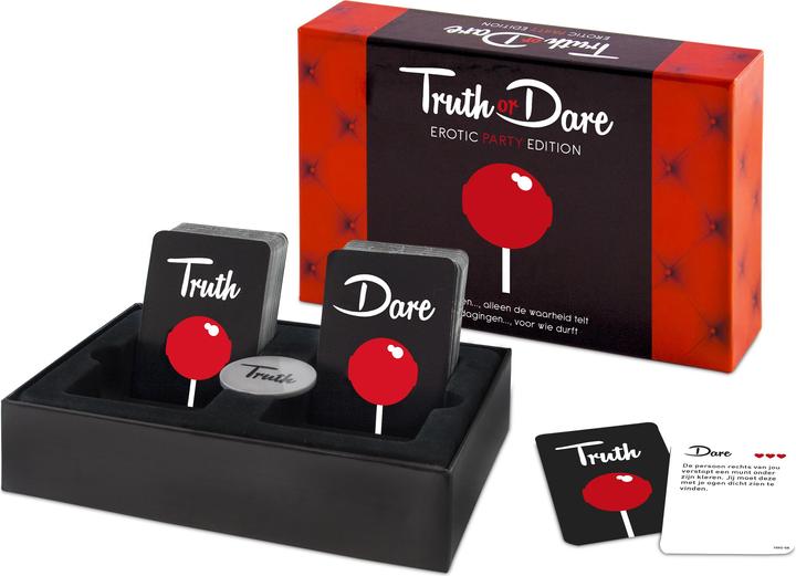 Actual product image tease & please Truth or Dare (Deck of cards, Dutch)