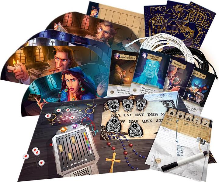 Produktbild Asmodée LDGD0002 - Paranormal Detectives, Partyspiel, 2-6 Spieler, ab 12 Jahren (DE-Ausgabe) (Deutsch)