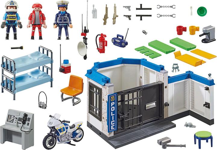 Actual product image Playmobil Police: escape from prison (70568, Playmobil City Life)