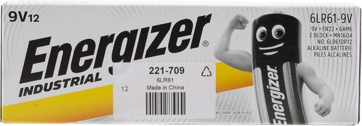 Image du produit Energizer Industrie (12 pcs, 9V Block, 600 mAh)