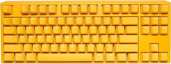 Image du produit Ducky One 3 Yellow TKL Clavier de jeu, LED RGB - MX-Silent-Red (US) (US, Filaire)