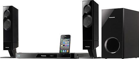 Panasonic SC-BTT282, 2.1 Heimkinosystem, 3D, 520W, WLAN