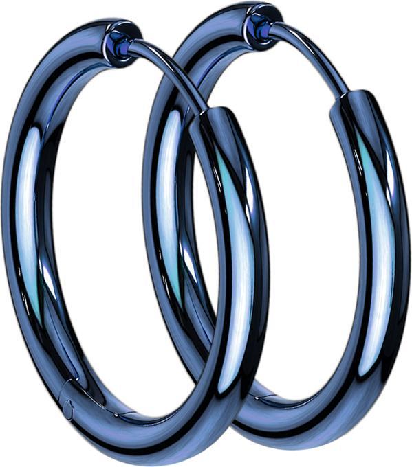 Produktbild Star Piercing Ohrring blau (Chirurgenstahl 316L, ohne Messing)
