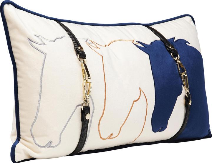 Image du produit Kare Design Coussin Horsefaces 28x50cm (28 x 50 cm)