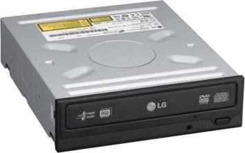 LG GH22NS, 22x DVD±R Brenner, SATA, schwarz (DVD Brenner, DVD Laufwerk)