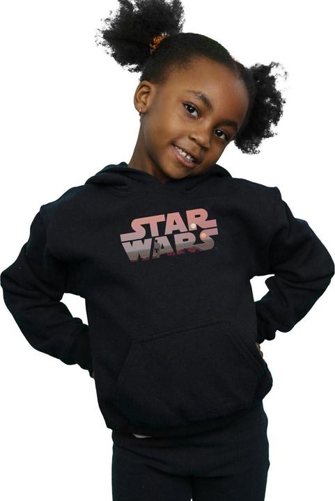 Immagine prodotto Star Wars Tatooine Logo Felpa con Cappuccio Ragazze (116)
