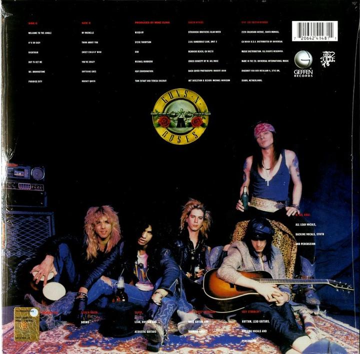 Image du produit Appetite For Destruction (LP) (Guns N' Roses, 2001)