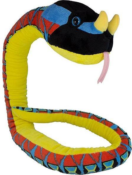 Image du produit Wild Republic Vipère rhinocéros en peluche 137 cm (137 cm)