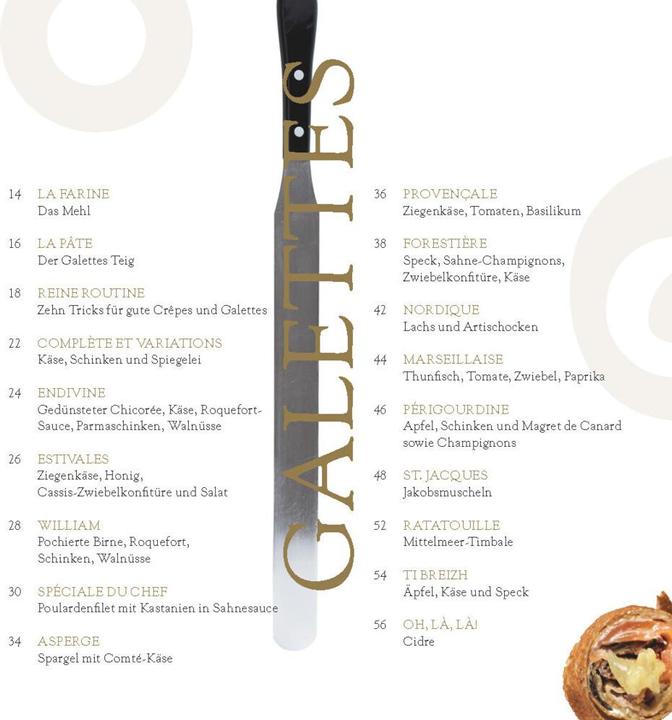 Produktbild Crêpes & Galettes (Deutsch, Hervé Kerourédan, 2016)