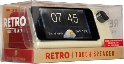 Image du produit Swipe Enceinte tactile au design rétro (Fonctionnement sur piles)