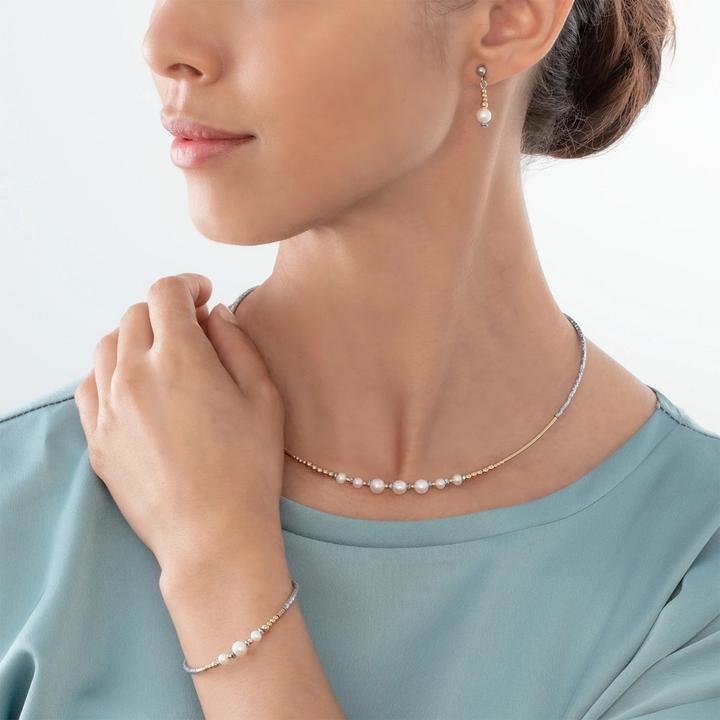 Immagine prodotto Coeur de Lion Collana di perle d'acqua dolce Classic Princess (Acciaio inossidabile, 60 cm)