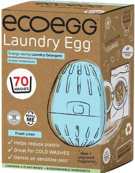 Produktbild Ecoegg Waschei Fresh Linen (70 Waschgänge, Wäscheperlen)