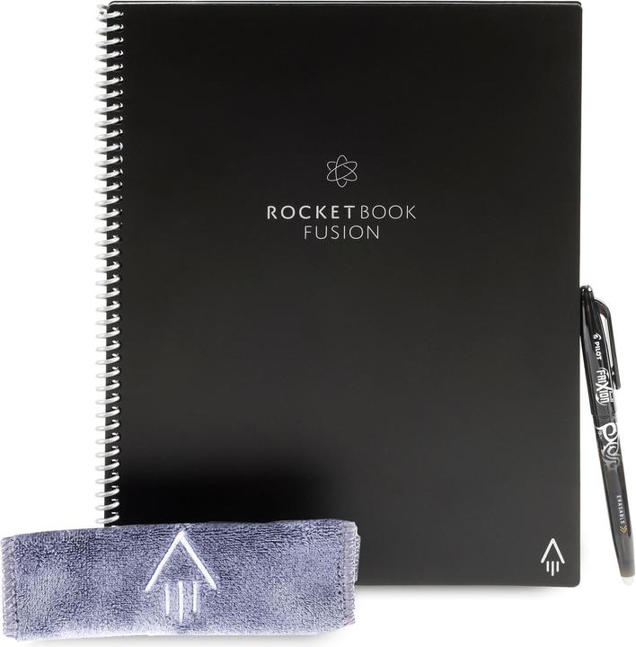 Produktbild Rocketbook Fusion (A4, Gepunktet, Liniert, Harter Einband)