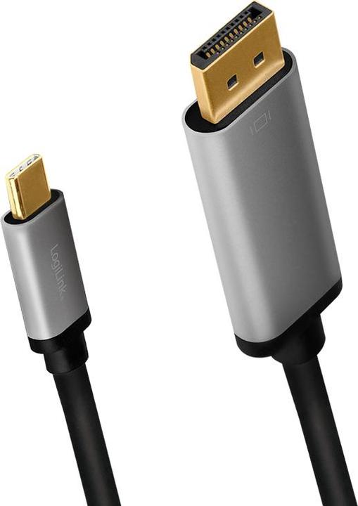 Produktbild LogiLink USB-/DisplayPort-Kabel (1.80 m, DisplayPort)