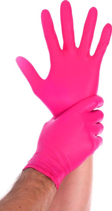 Produktbild Hygostar Nitrilhandschuhe SL Rot M (M)