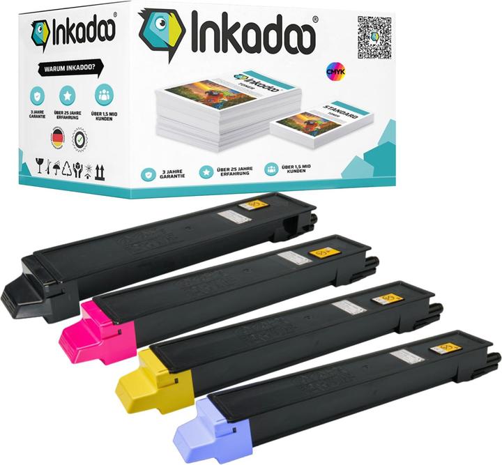 Image du produit Inkadoo Toner kompatibel mit Kyocera 1T02MVCNL0 / TK-8315C Toner