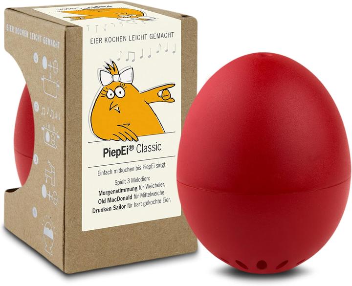 Produktbild PiepEi Singende Eieruhr Classic rot