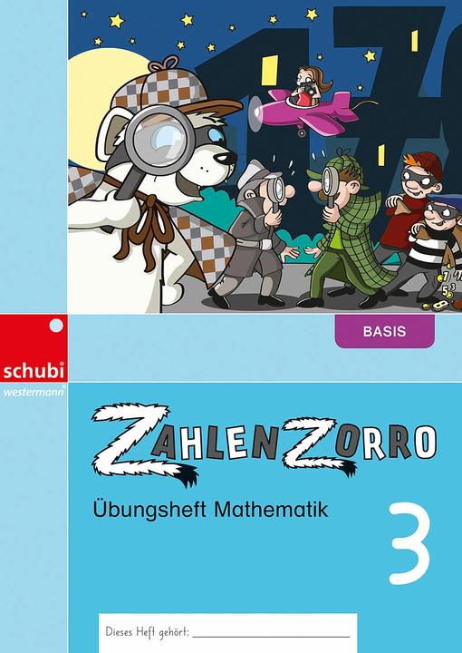 Actual product image Zahlenzorro Übungsheft Mathematik (German, 2023)