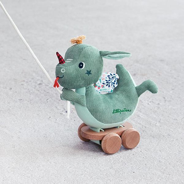 Image du produit Lilliputiens Peluche Joe à tirer