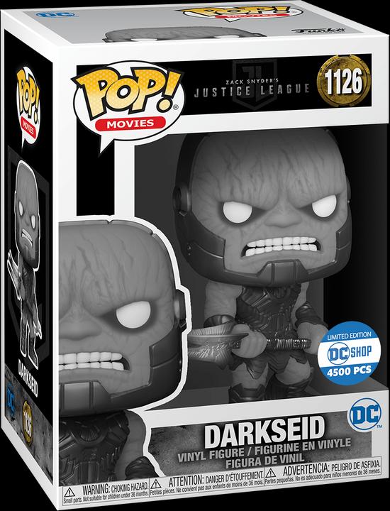 Image du produit Funko POP! DC Comics Zack Snyder's Justice League Darkseid Métallique Exclusive 4500 Pièces