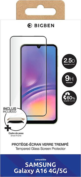Produktbild Bigben 2.5D Schutzfolie (1 Stück, Samsung Galaxy A16, Samsung Galaxy A16 5G)