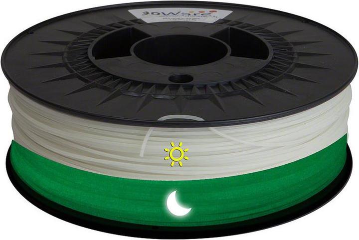 Produktbild Dutch Filaments Filament (PLA, 1.75 mm, 1000 g, Grün, Weiss)