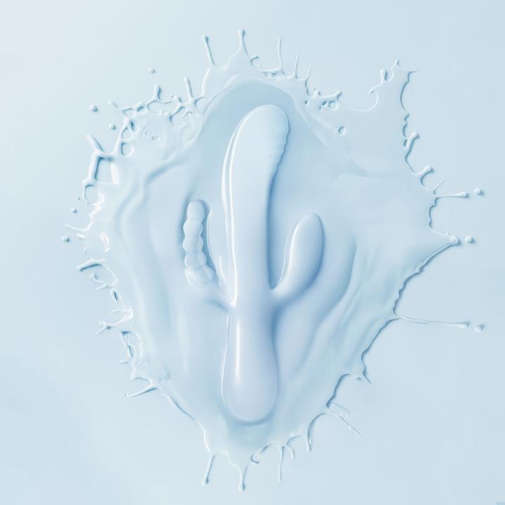 Actual product image Good Vibes Only - Sage - Triple Stimulation Vibe - Blue