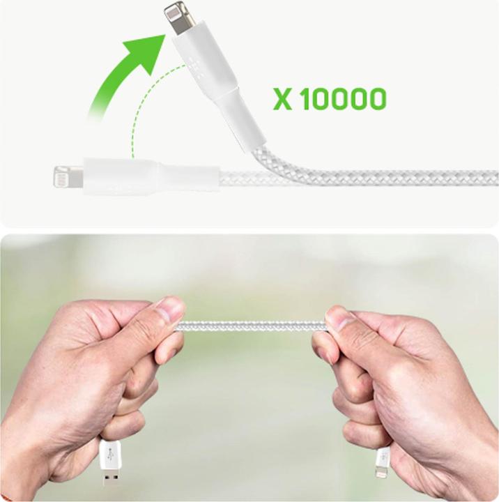 Produktbild Belkin CAA002bt0MWH (0.15 m, USB 2.0)