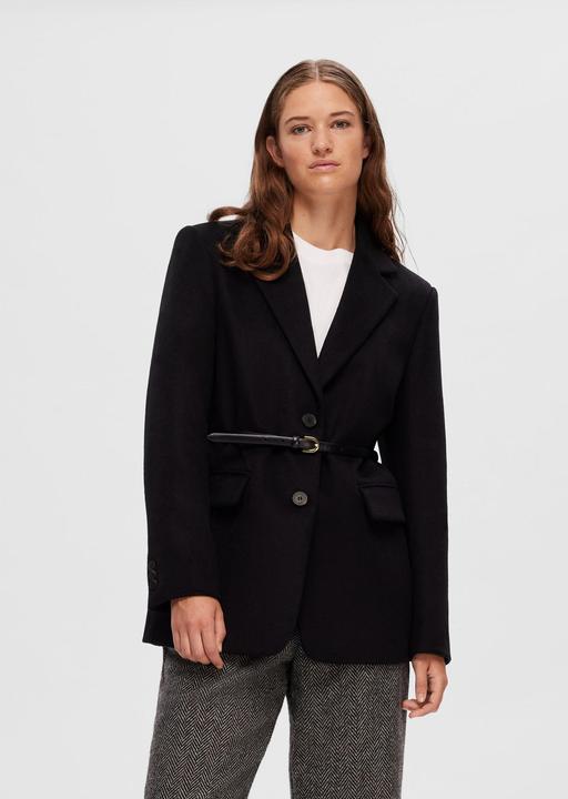 Actual product image Selected Femme Wool Single Breasted Blazer (36)