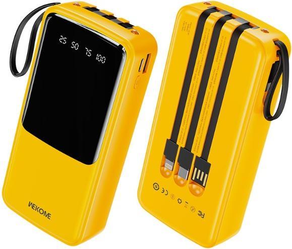 Actual product image Wekome Power bank USB-C/Ligthning/MicroUS (20000 mAh, 12 W, 12 Wh)