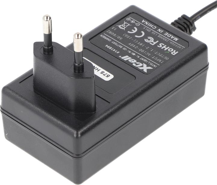 Image du produit AccuCell Chargeur compatible avec les batteries d'outils AEG 4,8 - 18 Volt NiCd/NiMH