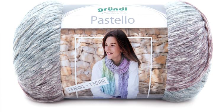 Malve, Opal pastel color mottled