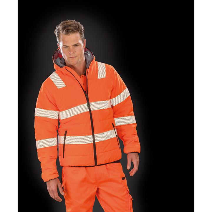 Actual product image Result Mens Ripstop Safety Padded Jacket (4XL)