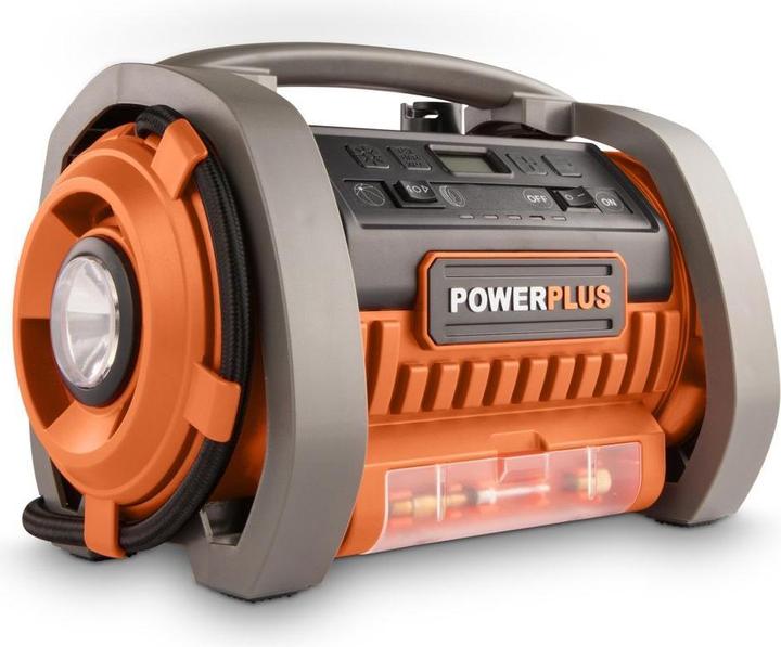 Image du produit Powerplus Pompe à air Dual Power 20V (SANS BATTERIE) (11 bar)