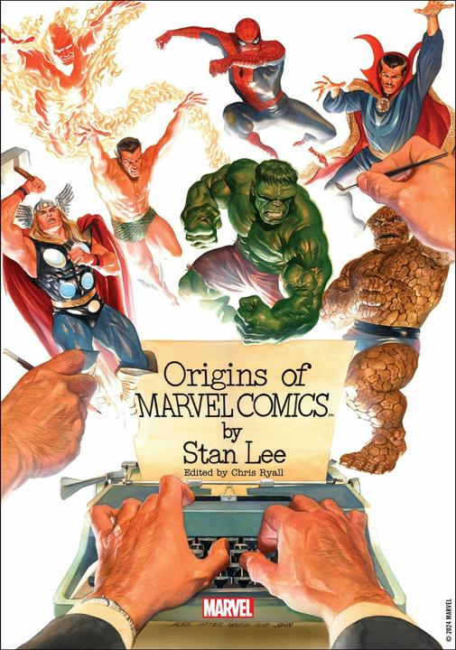 Actual product image Origins of Marvel Comics (Deluxe Edition) (English, Stan Lee, Chris Ryall, 2024)