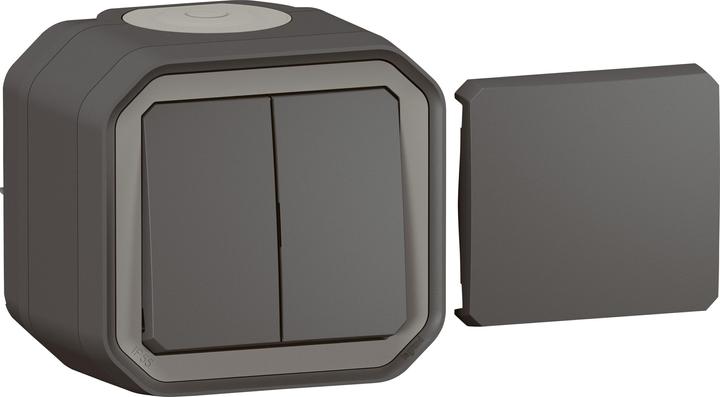 Actual product image Legrand Plexo New 5-in-1 moisture-proof surface-mounted switch