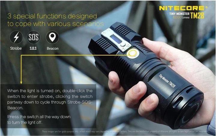 Actual product image Nitecore TM28 - 6000 lumen (14.20 cm, 6000 lm)