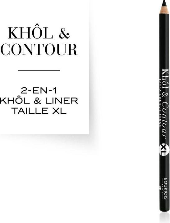 Actual product image Bourjois Khol & Contour XL (001 Noir-issime)